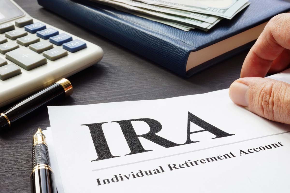IRA paper on desk 